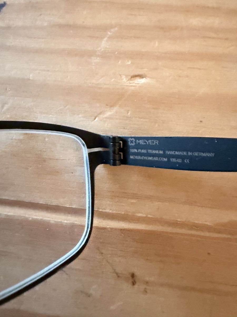Occhiali & Lenti: Meyer Eyewear Modell Luzern! – Usato da Allschwil venduto da Wallace25 5