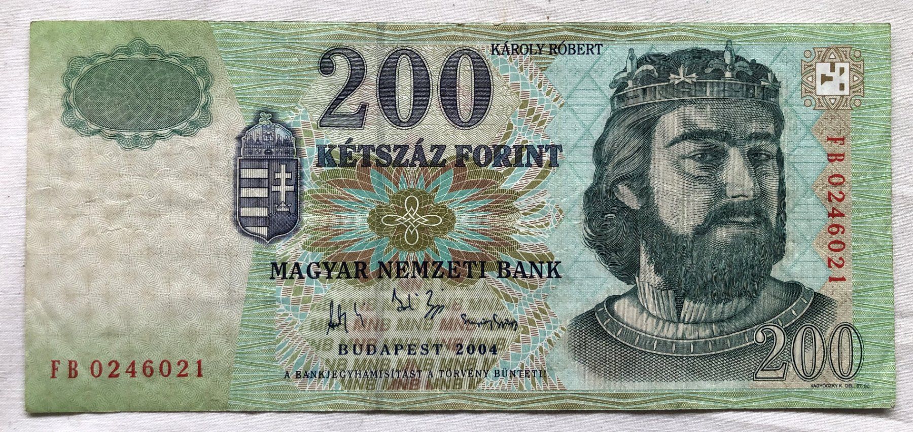 Banconote: Banknote Ungarn - 200 Forint – Usato da Schaffhausen venduto da durruti