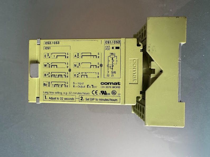 Elektronikbauteile: Comat•Multifunktion-Zeitrelais•Wechslerkontakte•230•2Wechsel – Neu (gemäss Beschreibung) aus Neuenkirch von JCQ 4
