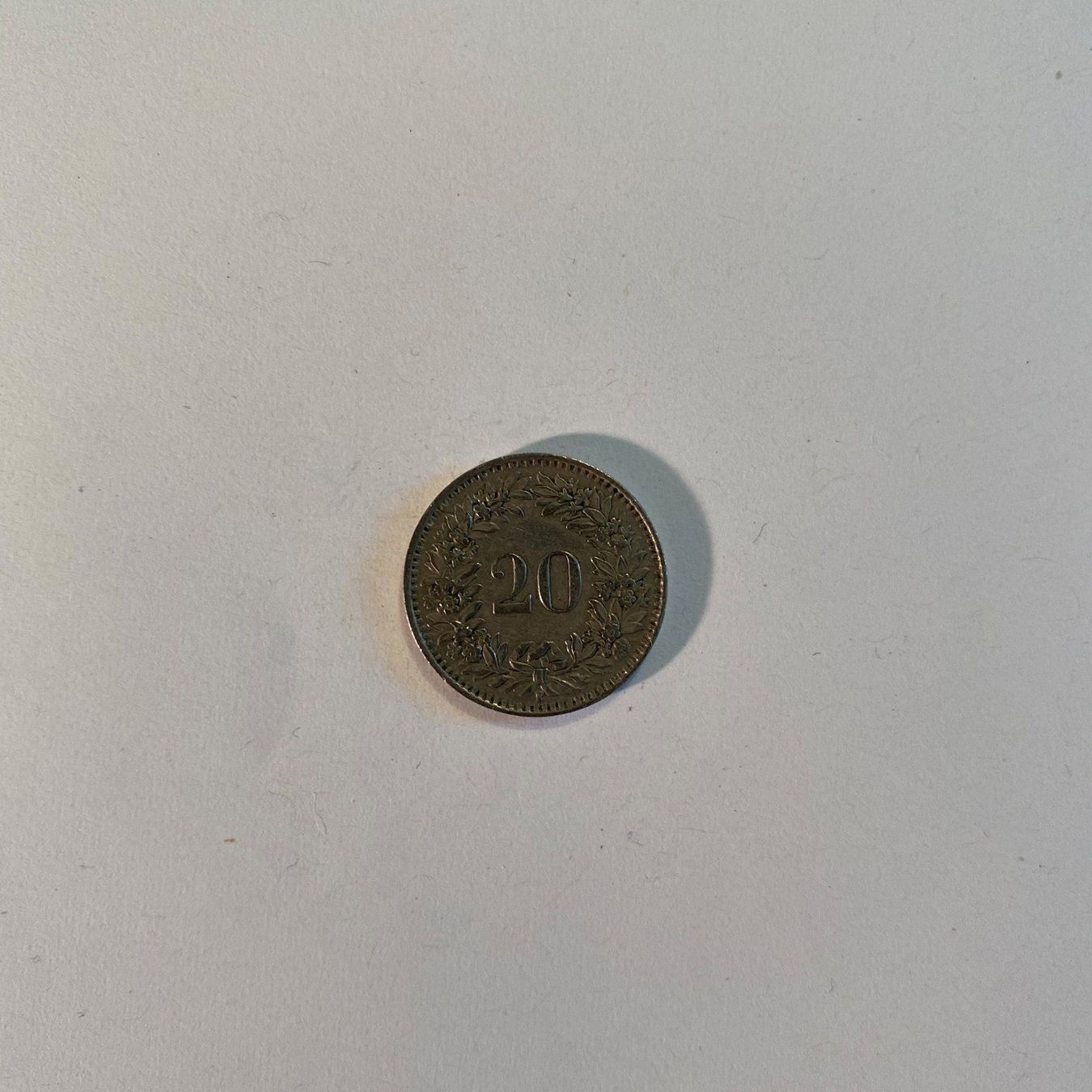 Monete svizzere: 20 Rappen 1943 – Usato da Basel venduto da Architrave1 1