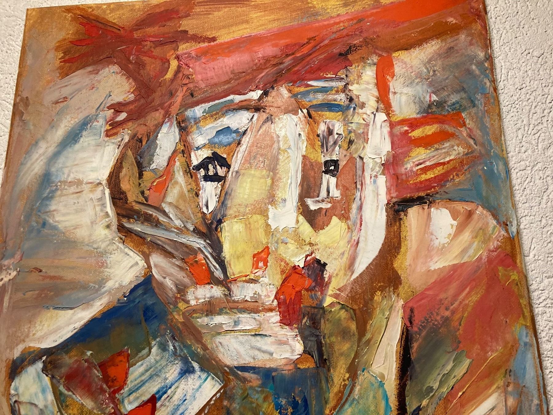 Gemälde: Alexander Diener (Senior) - Portrait  - Expressionisme – Gebraucht aus Fribourg von Karushi 1