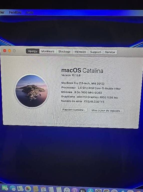 Apple Notebook: MacBook Pro 13" i5 | 8Go RAM | SSD 128Go – Usato da Renens VD venduto da MTD2211 6