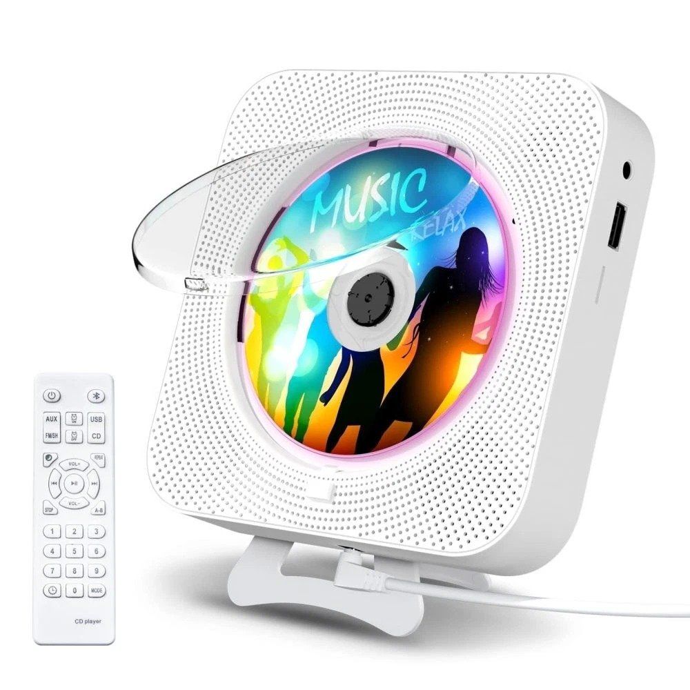Casse acustiche: CD Player eingebauten HiFi Lautsprechern Desktop Bluetooth – Nuovo (secondo la descrizione) da Kirchdorf AG venduto da Restposten110 8