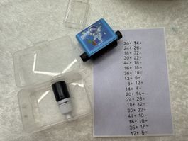 Tampon mathématique enseignement apprentissage ajout nombres