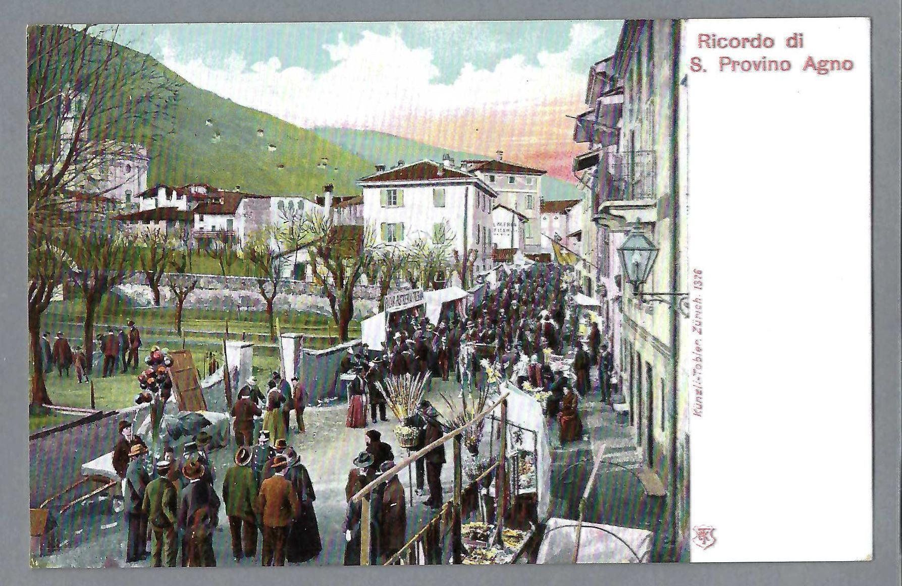 Ansichtskarten: AGNO, SAN PROVINO * – Gebraucht aus Pura von ulisse1957