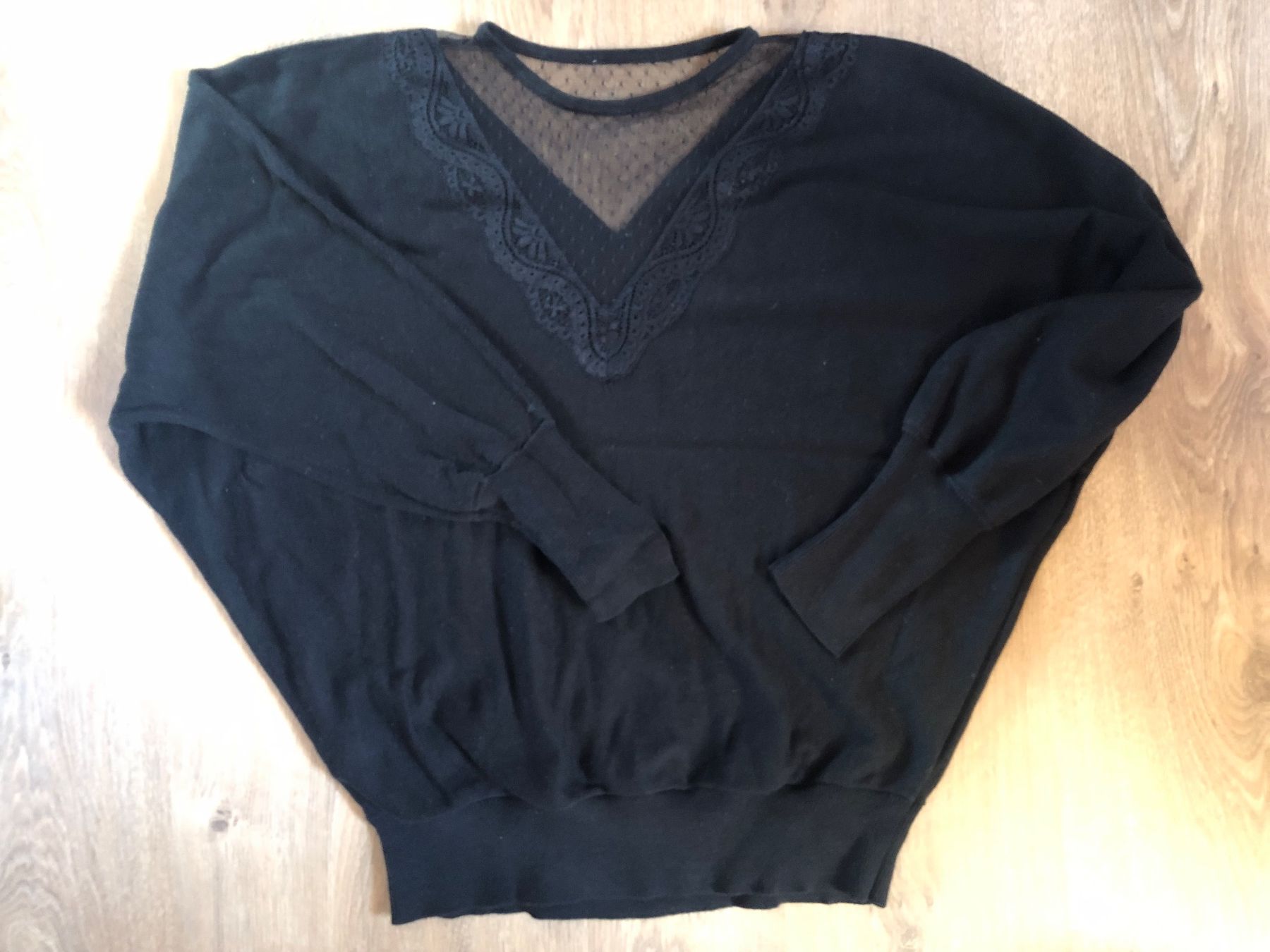 La Redoute Pullover & Sweatshirts: Pulli mit Spitzenausschit M – Gebraucht aus Lausanne von MademoiselleZuzu 1