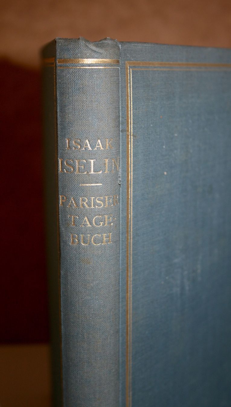 Libri: F. Schwarz: Isaak Iselins Pariser Tagebuch 1752, Basel 1919 – Usato da Schaffhausen venduto da Kartenprofi 6