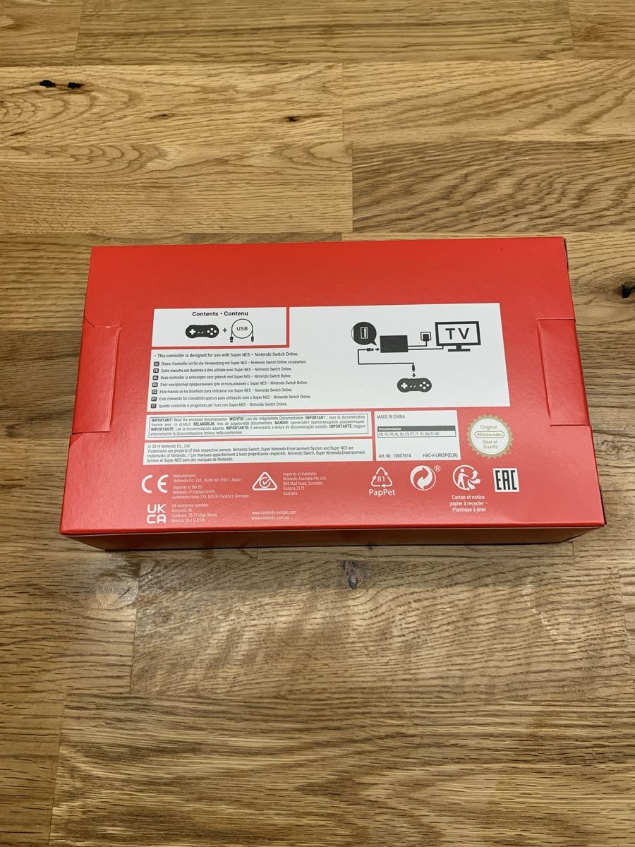 Nintendo Controller: Nintendo Switch SNES Controller neu in OVP original – Nuovo e nell'imballaggio originale da Zürich venduto da ilmar 4