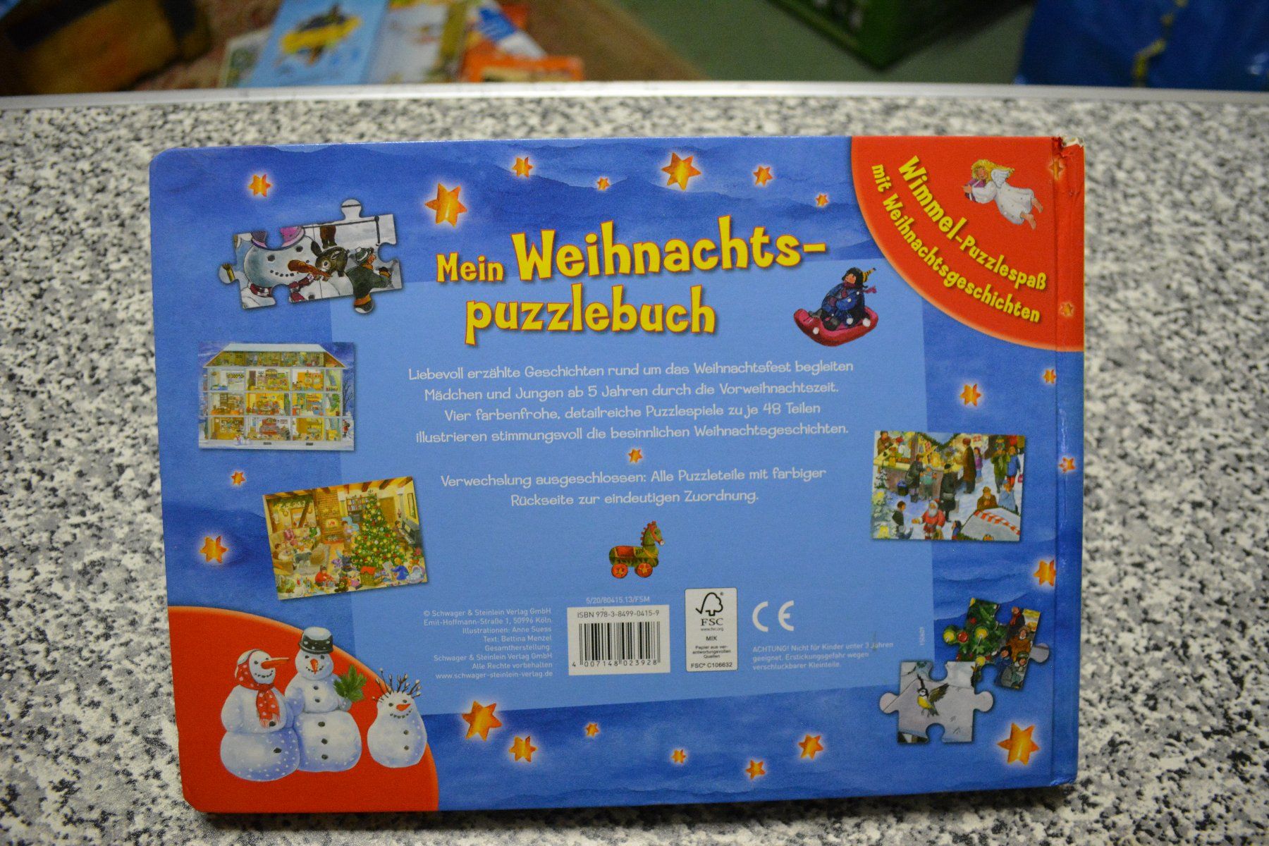 Puzzle: Weihnachtspuzzle-Buch – Usato da Illighausen venduto da Flomi50 1