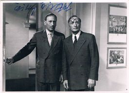 Willy Birgel 1891-1973 Autogramm signiert Foto 13x18cm