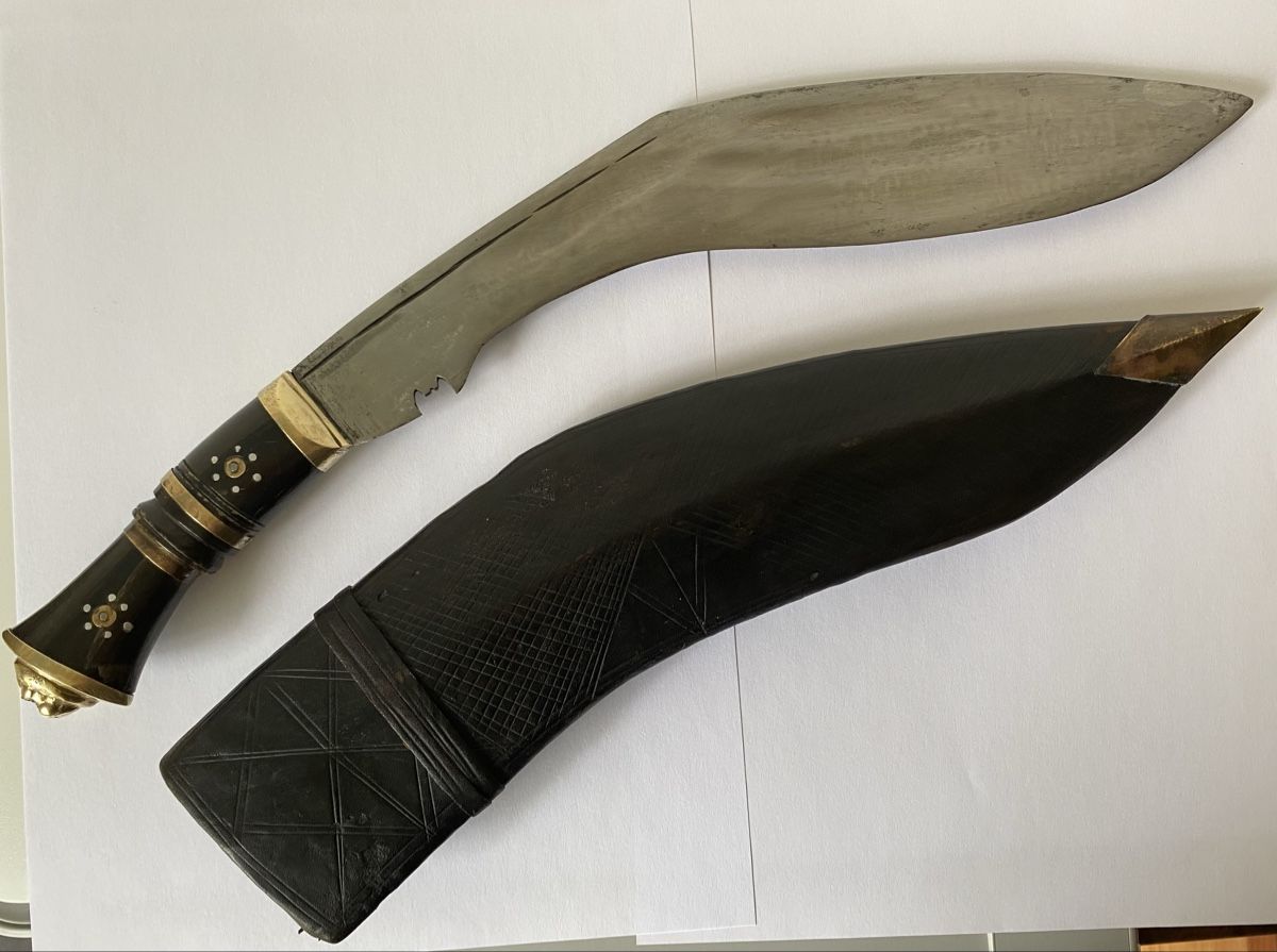 Posate: Khukuri-Messer (Nepal/Indien) – Usato da Bern venduto da Birdsville 2