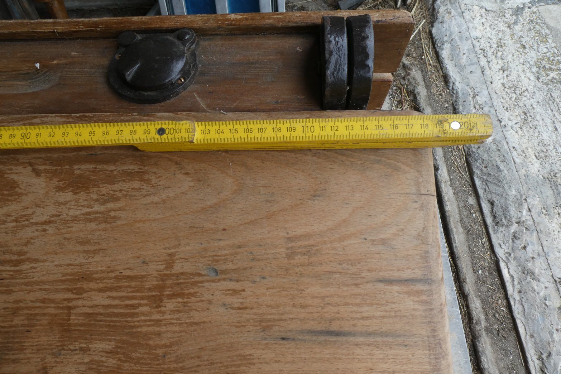 Schreibtische: Bureau d'écolier ancien – Gebraucht aus Fontaines NE von monloisir 5