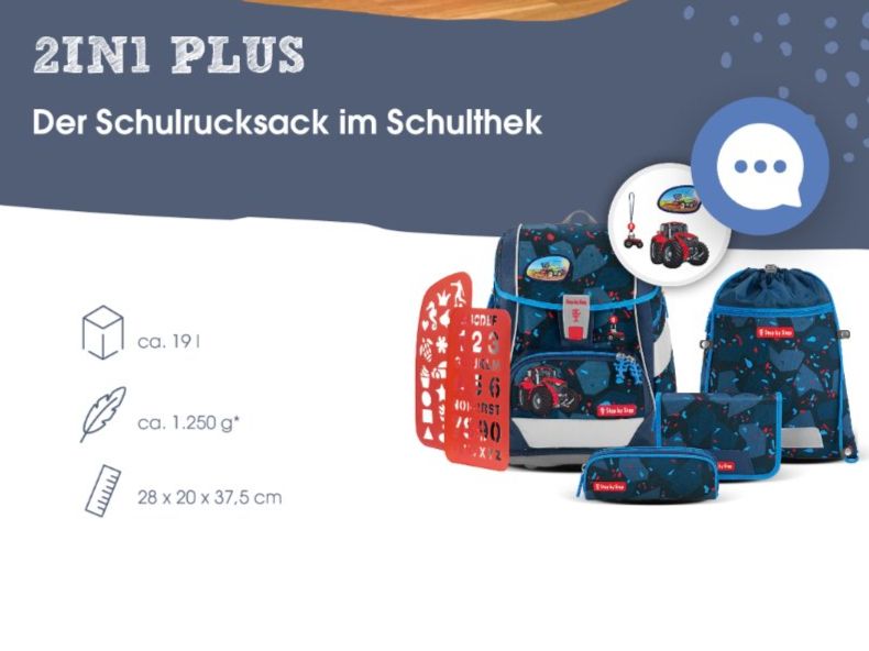 Step by Step Borse & Zaini: Step by step Schulthek "Pferde" – Usato da Siebnen venduto da danlas21 9
