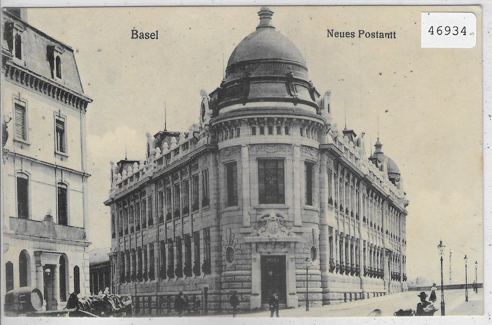Cartes postales: Basel - Neues Postamt – D'occasion à Ettingen par Kartenplanet