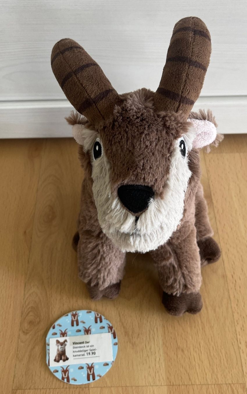 Coop Giocattoli: Kuscheltierli Steinbock – Nuovo (secondo la descrizione) da Zürich venduto da fbsm