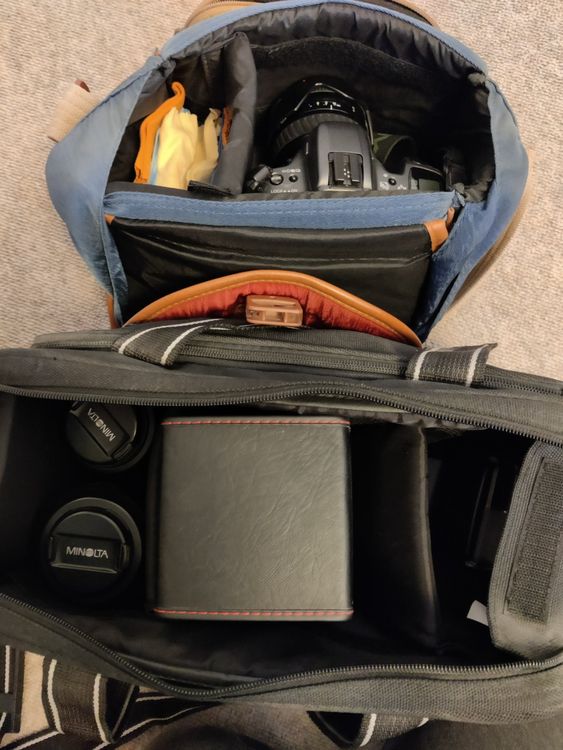 Minolta Fotocamera: Minolta Dynax 500si Spiegelreflexkamera mit div. Objekten – Usato da Muttenz venduto da IkaSul 3