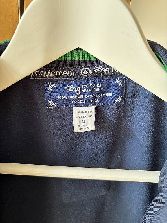 Jacken: LRG - Trainer/ Track Jacket Navy Grün  Größe M  Vi – Gebraucht aus St. Gallen von Coco1879 2