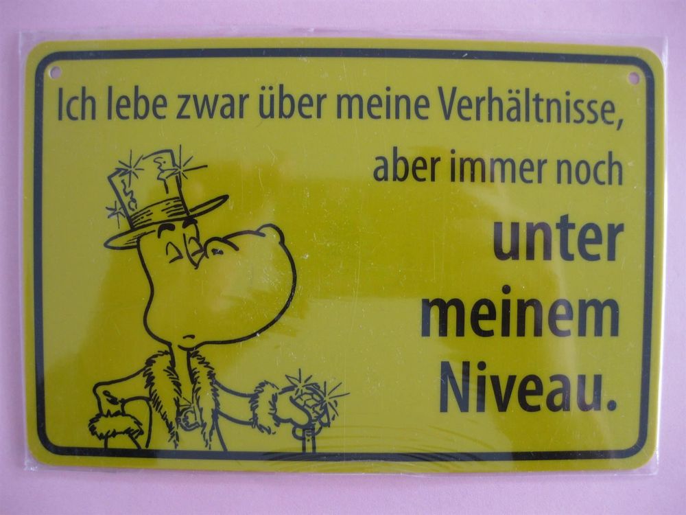SprücheKarte Ich lebe zwar über meine Verhältnisse, Kaufen auf