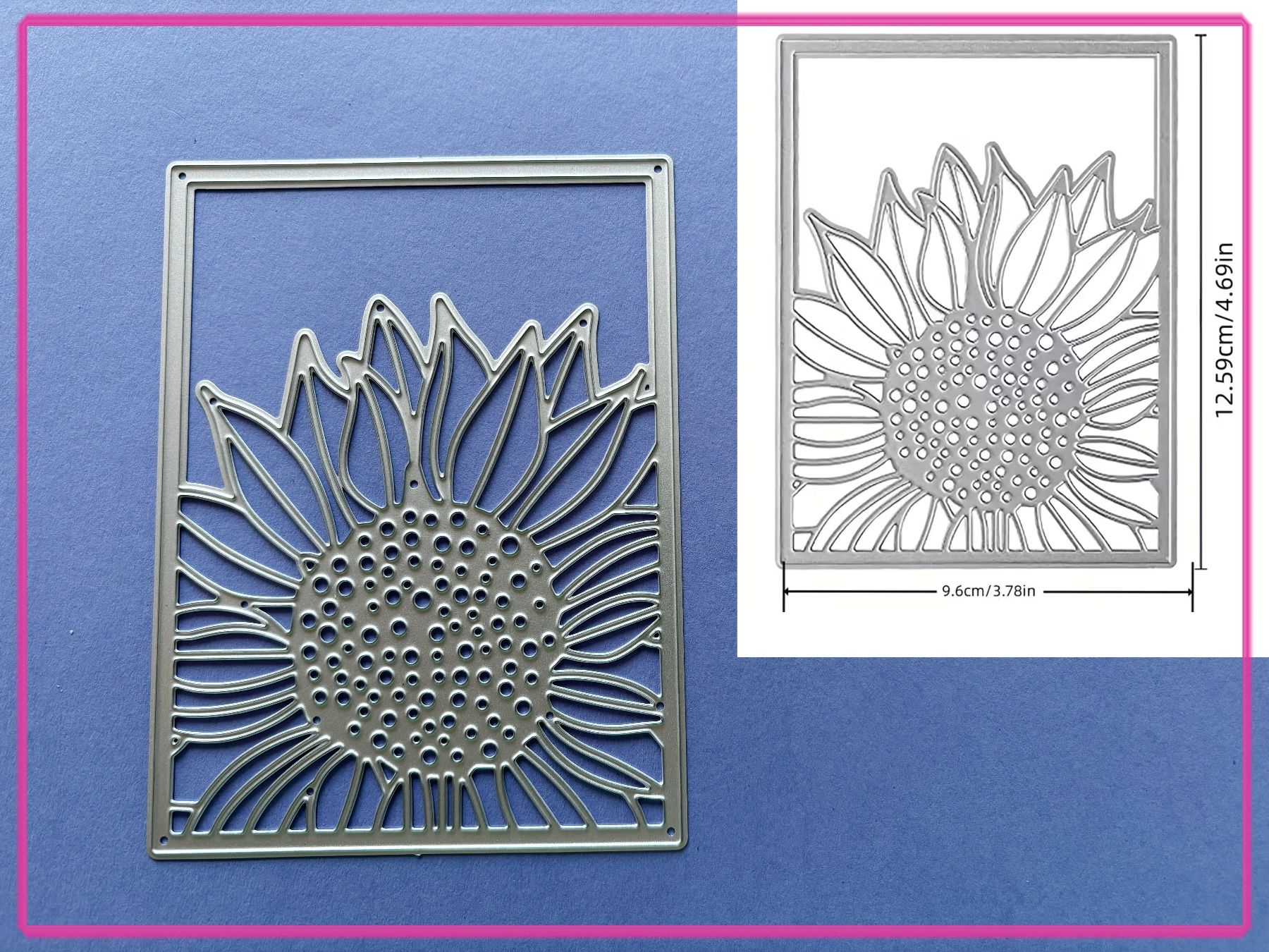 Schablonen: Sonnenblume   - Stanzschablone – Neu und originalverpackt aus Frenkendorf von KreativZeit