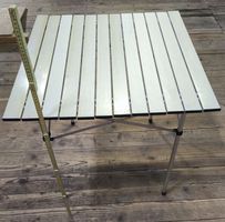 Klapptisch Aluminium 70x70x70cm