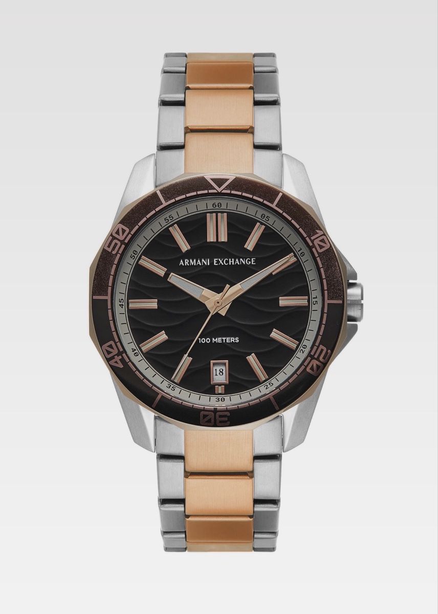 Armani Uhren: Armani Exchange 2-Tone Uhr neu OVP – Neu und originalverpackt aus Aeschi b. Spiez von davidS744