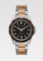 Armani Exchange 2-Tone Uhr neu OVP