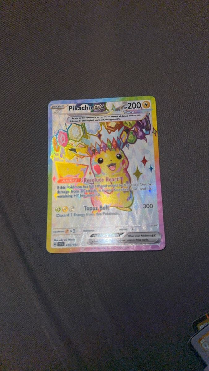 Pokémon Sammelbilder & Trading cards: Pikachu ex – Neu (gemäss Beschreibung) aus Rheinfelden von mak_y99y