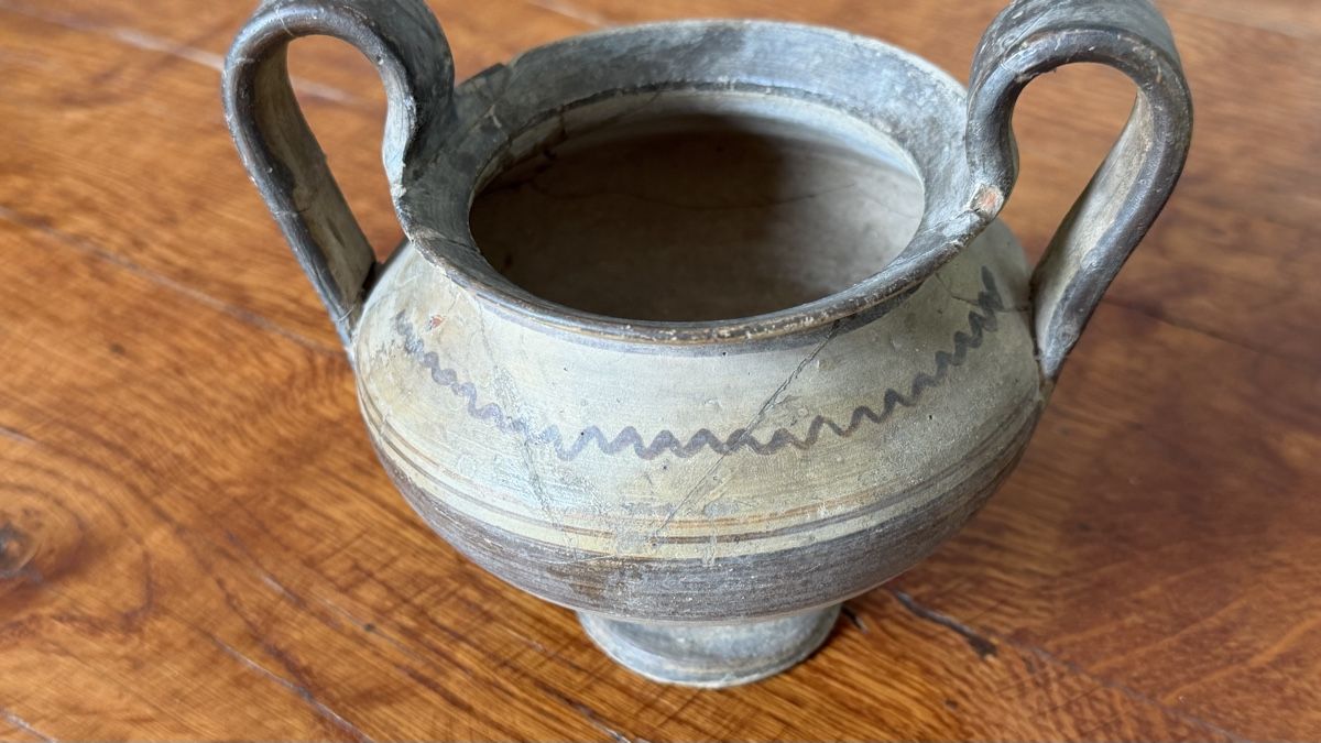 Tasses: Trinkbecher Skyphos  aus Ton antik – D'occasion à Riedholz par Frettchen63 1