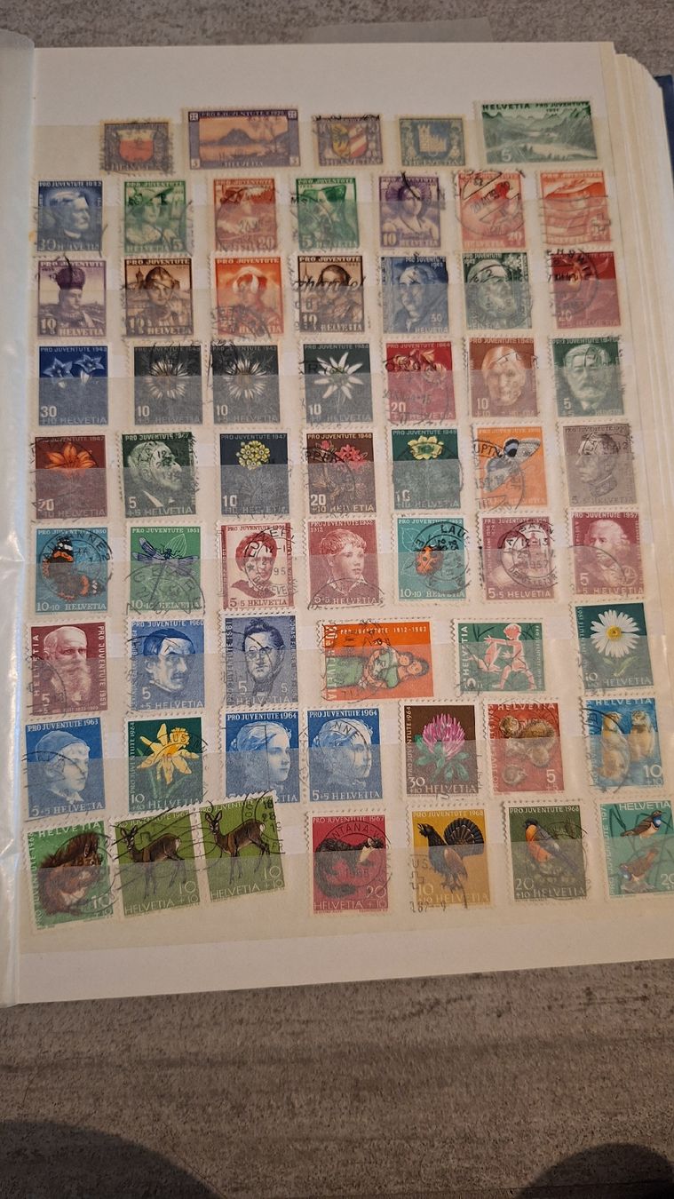 Tutti i francobolli: Collection timbres suisses – Usato da Montricher venduto da bil_fyq7 1