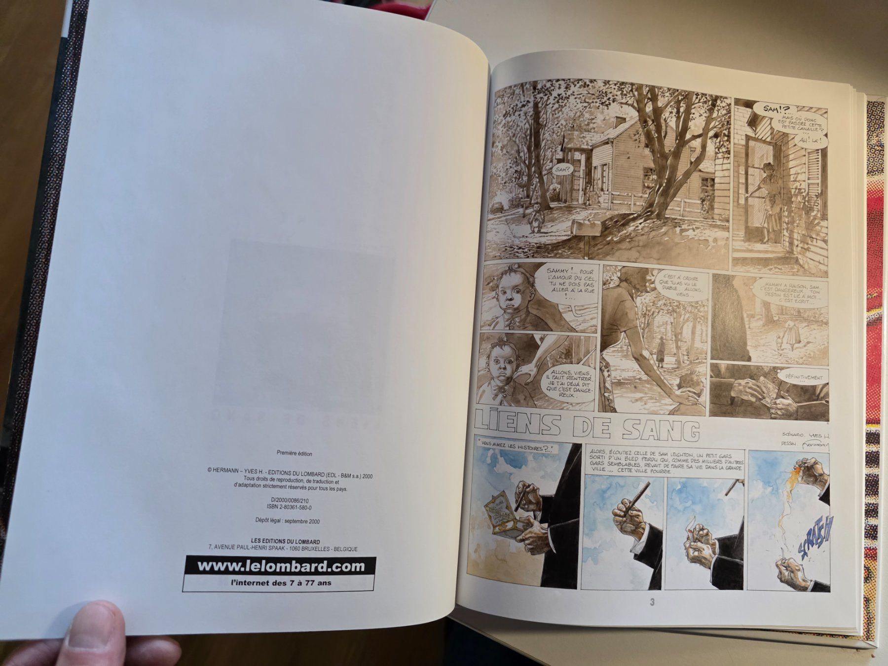Fumetti: Comic Liens de Sang - französisch - 2000 – Nuovo (secondo la descrizione) da Walterswil BE venduto da Lonitti 3