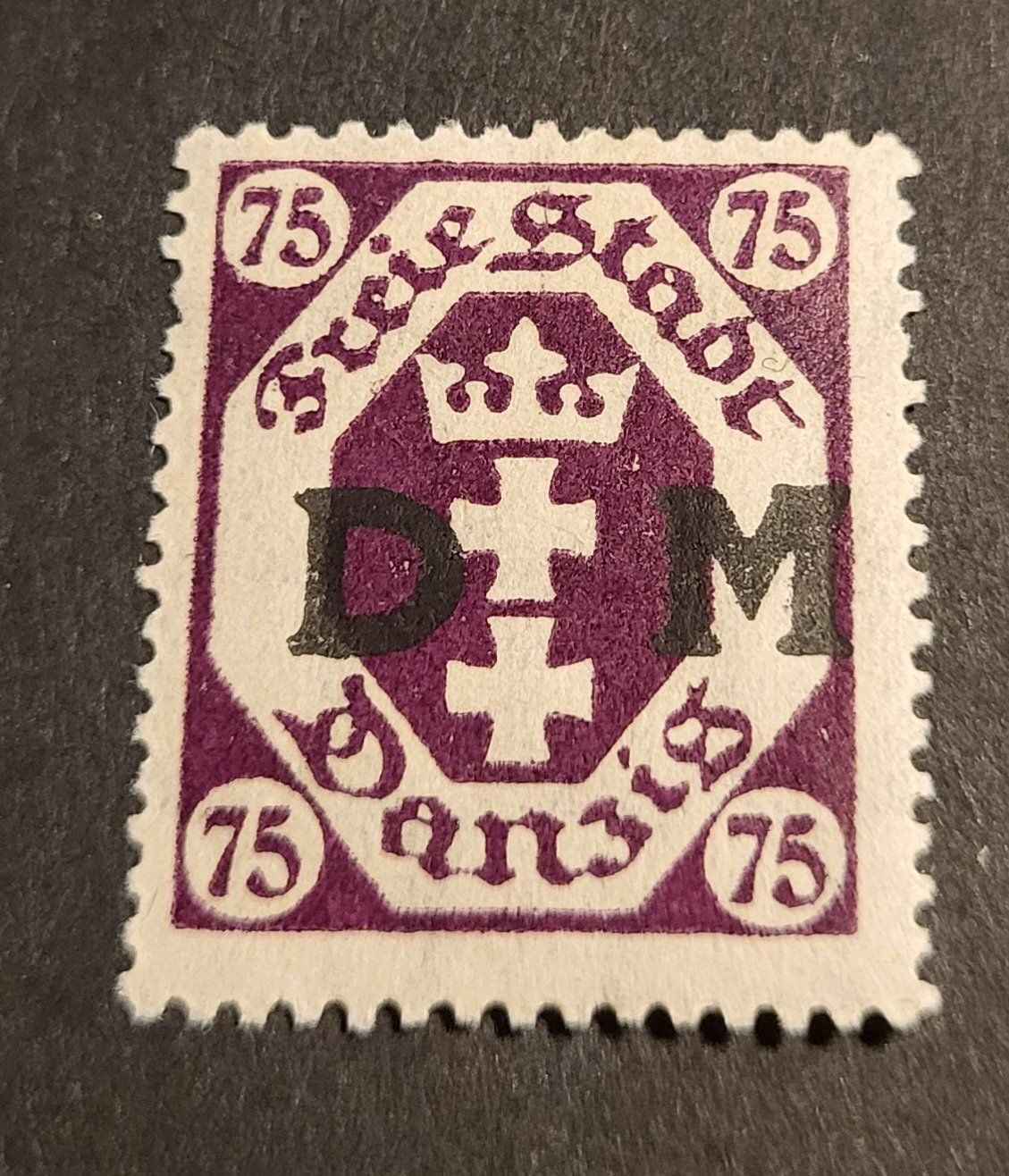 Tutti i francobolli: Freie Stadt Danzig 1922 alte briefmarke – Usato da St Gallen venduto da Stampsalshobby