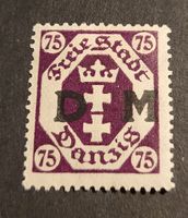 Freie Stadt Danzig 1922 alte briefmarke