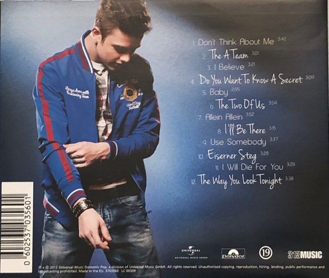 CD: Luca Hänni - My name is Luca – Usato da Grüningen venduto da azulverde 1