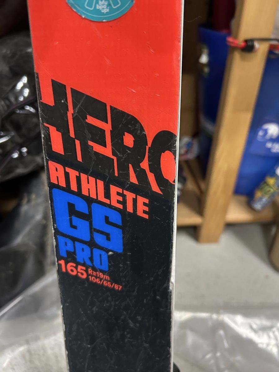 Rossignol Sci: Rossignol Hero GS Ski, 165 cm – Usato da Gais venduto da milou091 1