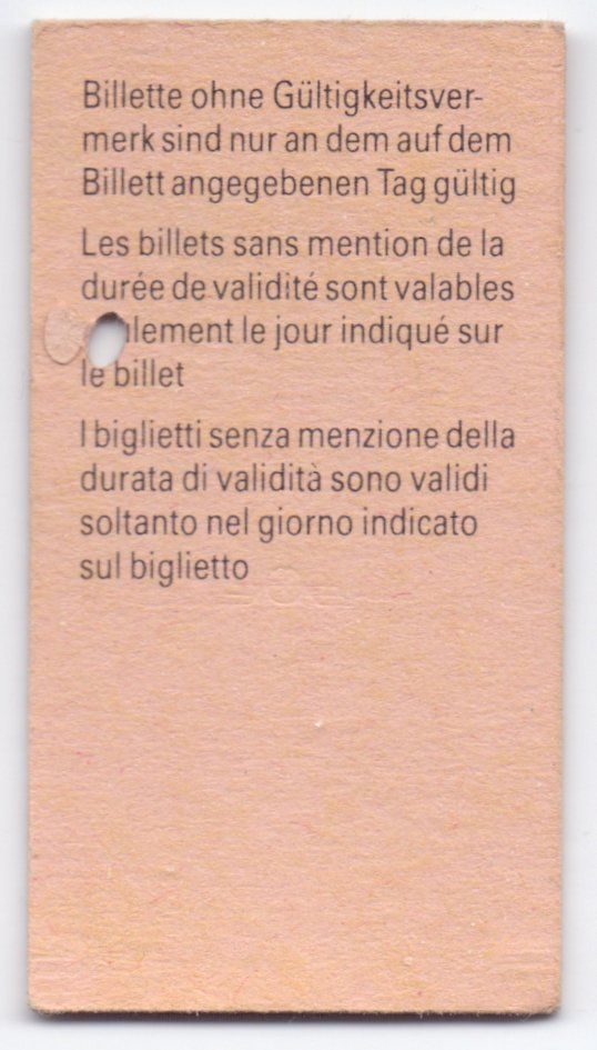 Biglietti: Billette Selzach - Solothurn - Lengnau – Usato da Langenthal venduto da Sammlungs_aus 1