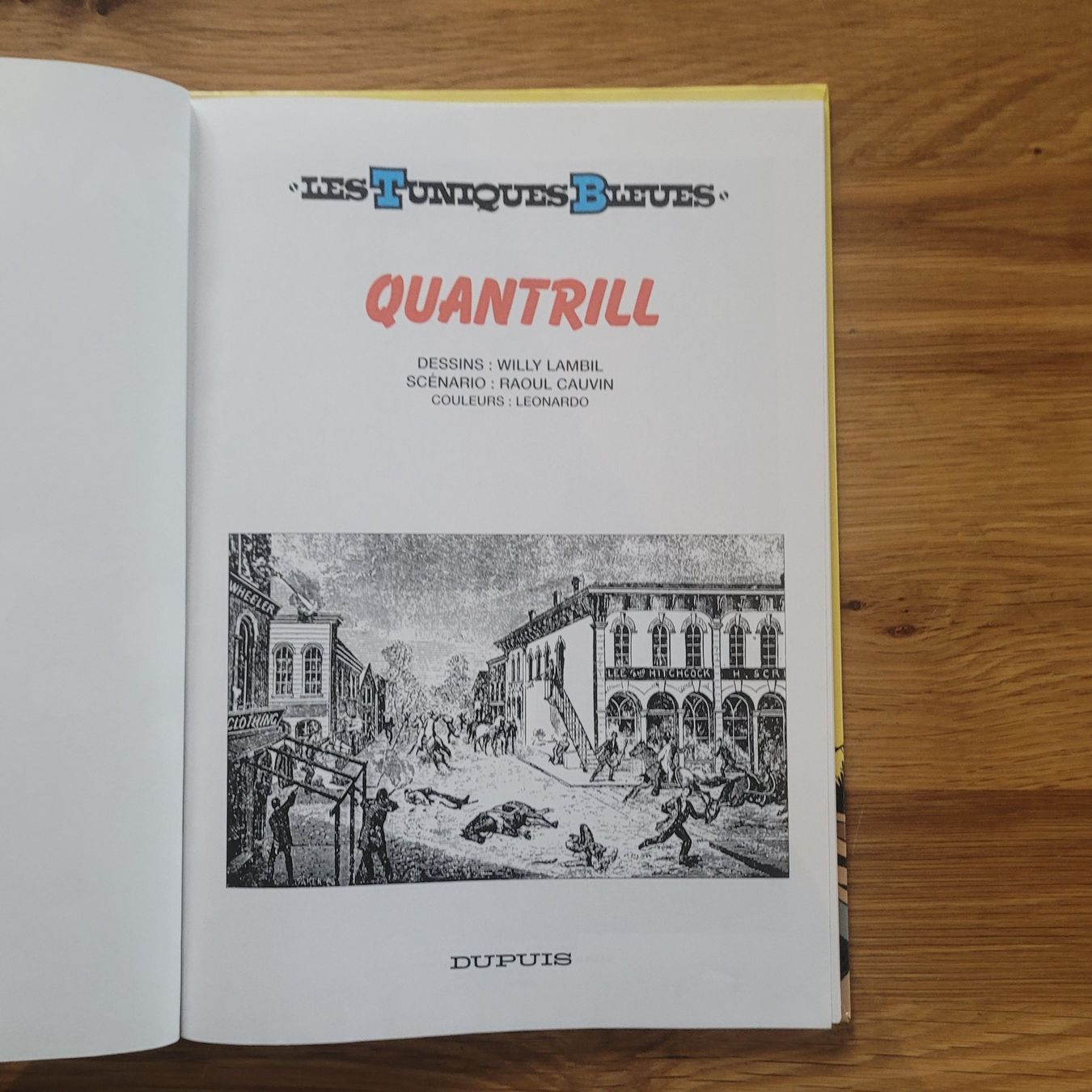 Comics: BD EO Cotée Les Tuniques Bleues 36. Quantrill – Gebraucht aus Biel/Bienne von Destockweb 1