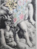 GULDENSCHUH KARL RADIERUNG AQUATINT SIGNIERT NUMMERIERT