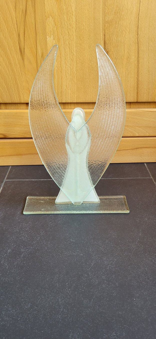 Figuren: Wunderschöner Glasengel vom Atelier Crea-Float – Gebraucht aus Brugg AG von Leona90 1