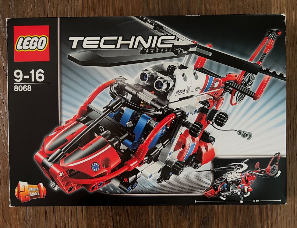 LEGO Technic 8068 - Rettungshubschrauber (neuwertig) | Kaufen auf Ricardo