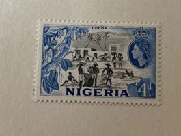 NIGERIA 1953 4 d MI.77*