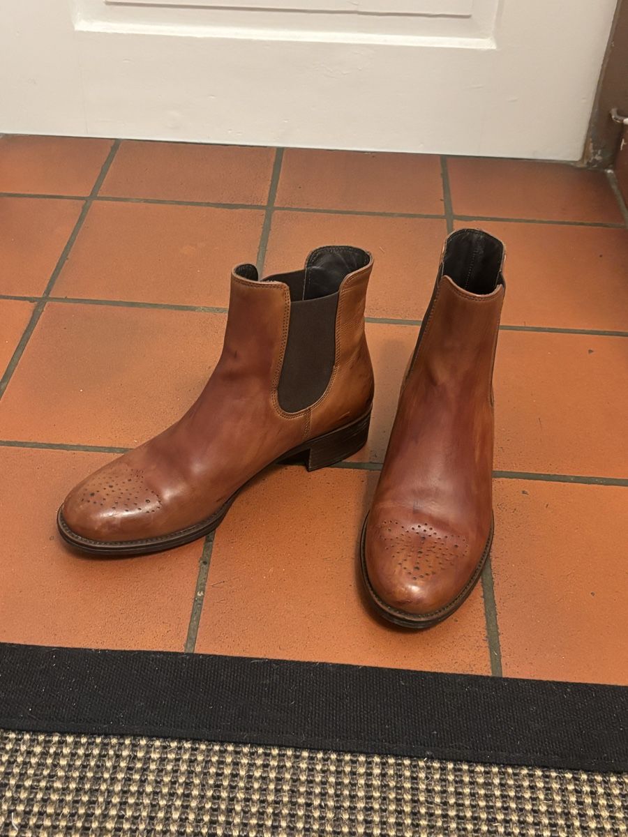 Scarpe da donna: Damen Stiefeletten Leder – Nuovo (secondo la descrizione) da Zürich venduto da cor_h97c 1