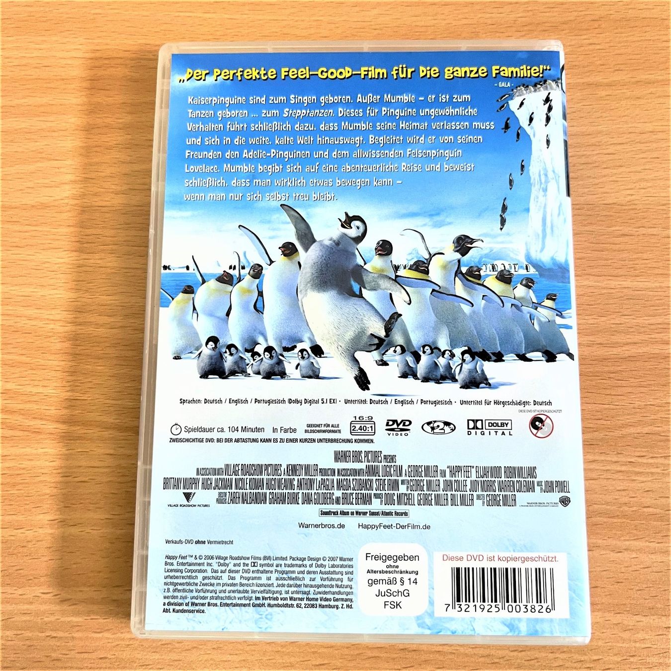 Tutti i DVDs: DVD - Happy Feet – Usato da Amlikon-Bissegg venduto da riestig 2