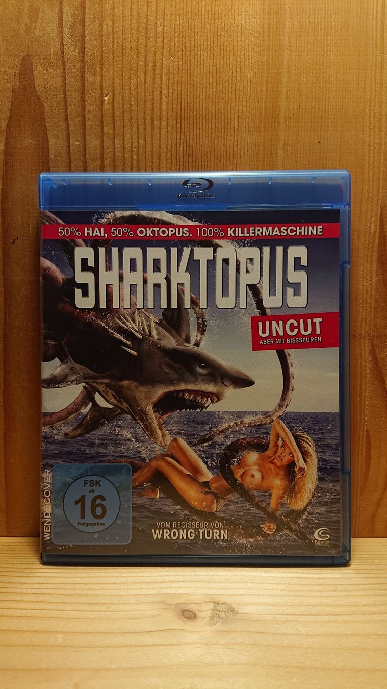 Alle DVDs: SHARKTOPUS Blu-Ray Uncut – Gebraucht aus Wilderswil von Exebub