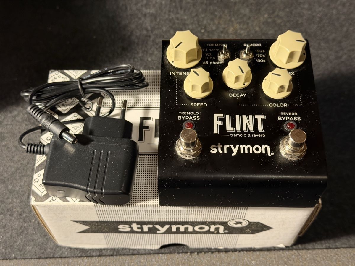 Strymon Strumenti musicali: Strymon Flint Tremolo Reverb – Usato da fey venduto da Caductilometre