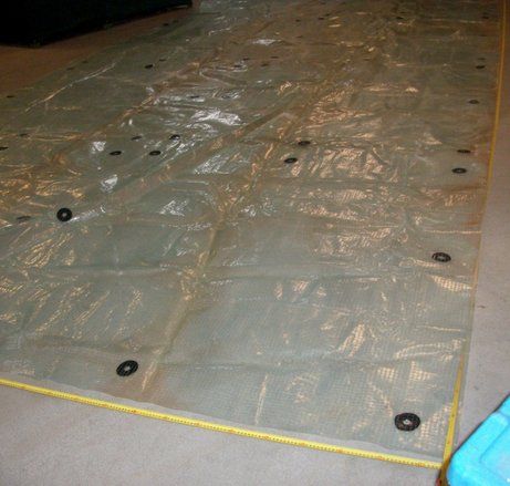 Altro: Monarflex Abdeckplane mit Gitternetz 4 x 8 m 10kg – Usato da Ittigen venduto da patrickwen 2