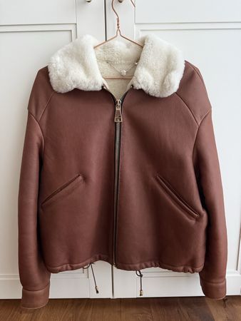 Lammfelljacke, Modell Giorgio Rotti, (ungetragen).