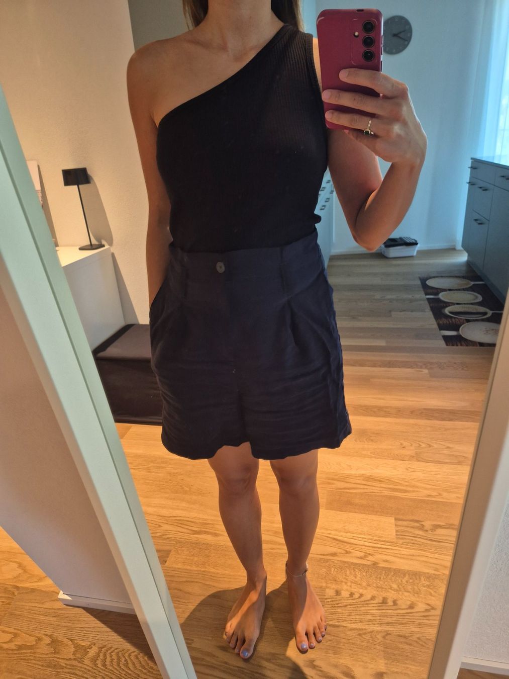 Tops: One shoulder Top Kaffe S – Gebraucht aus Kloten von gupnik