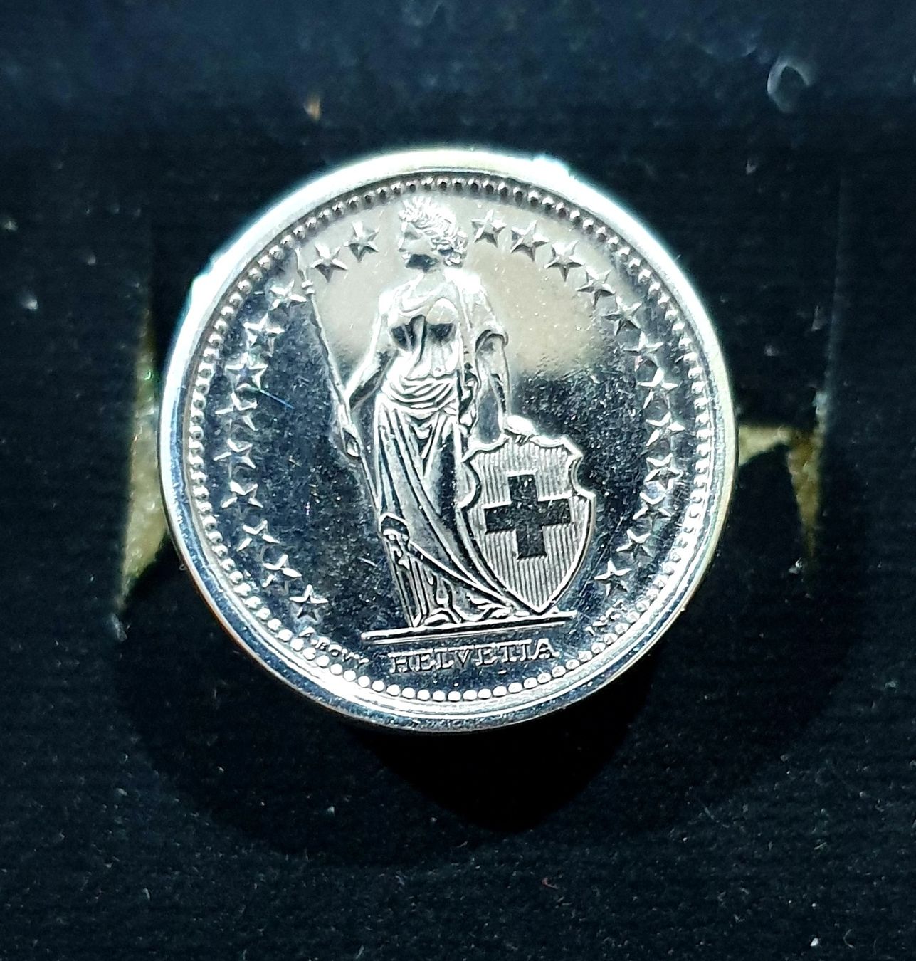 Tutti le monete: Ring schweizer 50 Rappen silber neuware – Nuovo (secondo la descrizione) da wetzikon venduto da Bestedienste