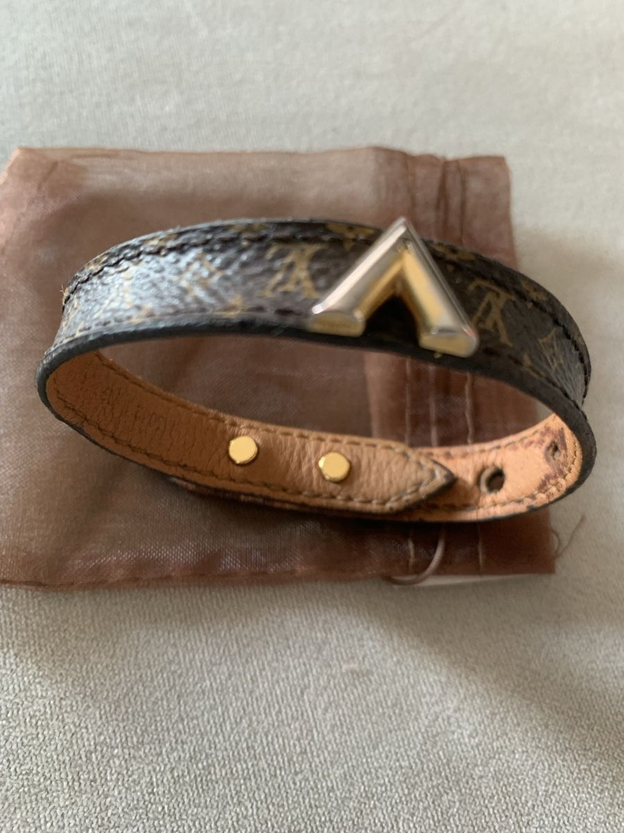 Louis Vuitton Bracciali & Braccialetti: Louis Vuitton Leder Armband – Usato da Bergdietikon venduto da zor_856j 6