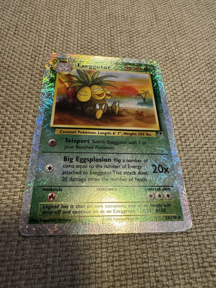 Pokémon Carte collezionabili: Exeggutor- Legendary Collection Reverse Holo – Usato da Cadro venduto da kiks27 3